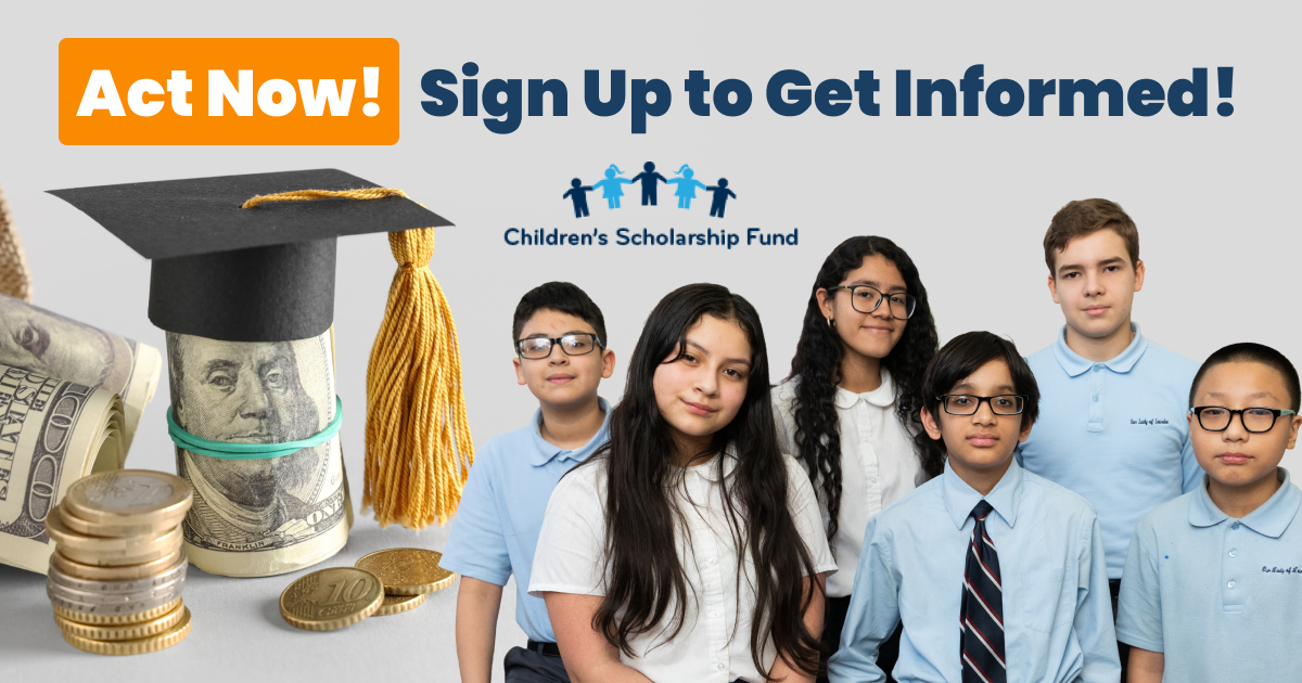 Student with scholarship